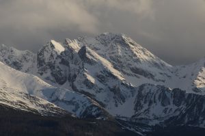 fot adam brzoza, zachod sllonca z gliczarowa gornego, swinica, koscielec, zolta turnia