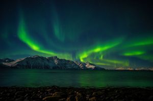 , norwegia, fot adam brzoza, zorza polarna, aurora,