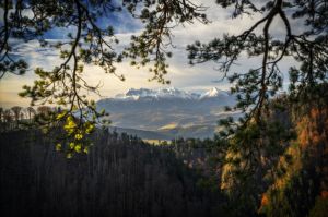 sokolica , pieniny wschod slonca, fot adam brzoza,