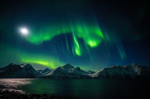 , norwegia, fot adam brzoza, zorza polarna, aurora,