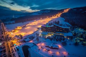 fot adam brzoza, lotnicza, hexacopter, zakopane, szymaszkowa, wyciag, hotel mercure kasprowy