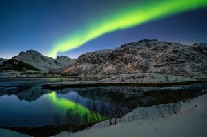 , norwegia, fot adam brzoza, zorza polarna, aurora, lofoty,