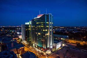 poznan andersia tower, lotnicze