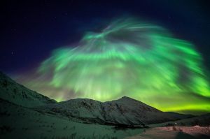 norwegia, fot adam brzoza, zorza polarna, aurora, okolice tromso, wyspy Sommaroya,, Kvaloya,