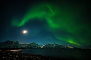 , norwegia, fot adam brzoza, zorza polarna, aurora,