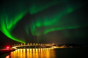 norwegia, fot adam brzoza, zorza polarna, aurora, okolice tromso, wyspy Sommaroya,, Kvaloya,