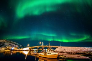 norwegia, fot adam brzoza, zorza polarna, aurora, okolice tromso, wyspy Sommaroya,, Kvaloya,