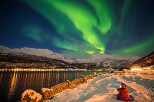 , norwegia, fot adam brzoza,, zorza polarna, aurora,