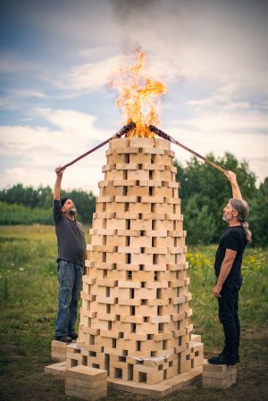 land Art festiwal, Lubelskie, Bubel Granna, fot adam brzoza