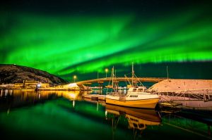 norwegia, fot adam brzoza, zorza polarna, aurora, okolice tromso, wyspy Sommaroya,, Kvaloya,