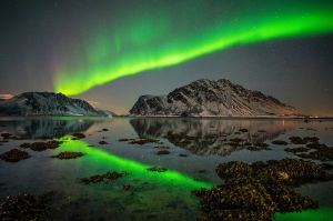 , norwegia, fot adam brzoza,, zorza polarna, aurora,